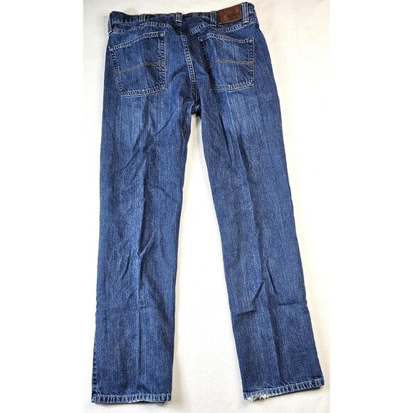 Vintage L.L.Bean Mens Standard Fit Jeans 35x32 Blue Denim - Picture 9 of 12